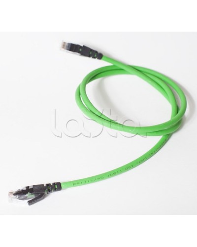 Коммутационный шнур категории 6, U/UTP, 4х2х(7х0,21), LSZH, 1м, зеленый SPL (500012) в Иваново Патчкорды (медные) Pintop.ru