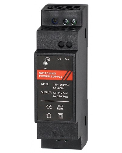 Блок питания Smartec ST-PS102DDS-BK в Иваново Дополнительное оборудование для СКУД Pintop.ru