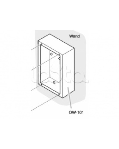 Коробка накладная TOA OW-101 в Иваново Аксессуары для СОУЭ Pintop.ru