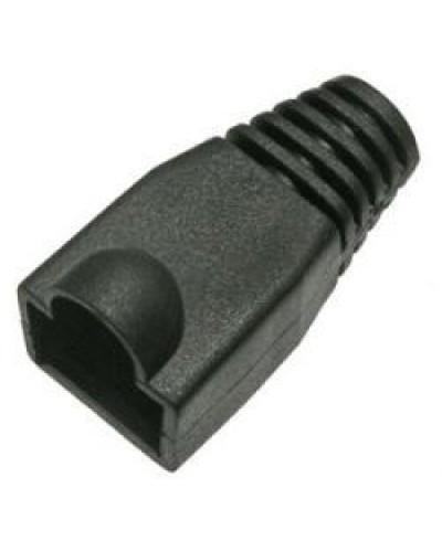 Колпачки защитные для кабеля 6,0мм cat.5, на соединение коннектора с кабелем (черный) TWT TWT-BO-6.0-BK/100 в Иваново Коннекторы Pintop.ru