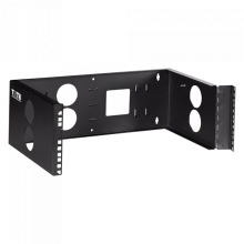 Рама настенная 19", поворотная, глубина 305 мм, 4U, черная TWT (TWT-FRWRT-4U-BK)