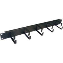 Органайзер кабельный 19" 1U 5 колец TWT TWT-ORG1U-5V