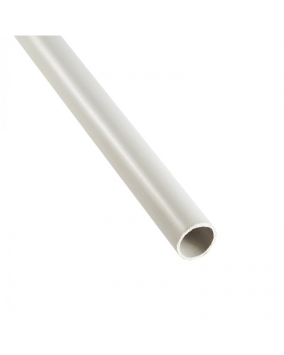 Труба ПНД гладкая тяжелая, цвет серый, диам 16мм (3м) Экопласт (23016-GR) в Иваново Гладкая труба Pintop.ru