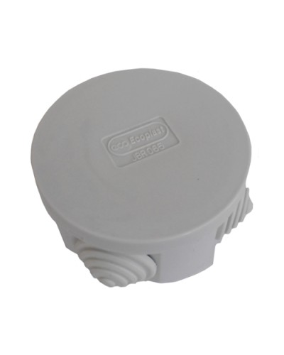 Коробка распределительная о/п с крышкой D65х35 мм, 4 вых. Экопласт 44004 в Иваново Распределительные коробки Pintop.ru