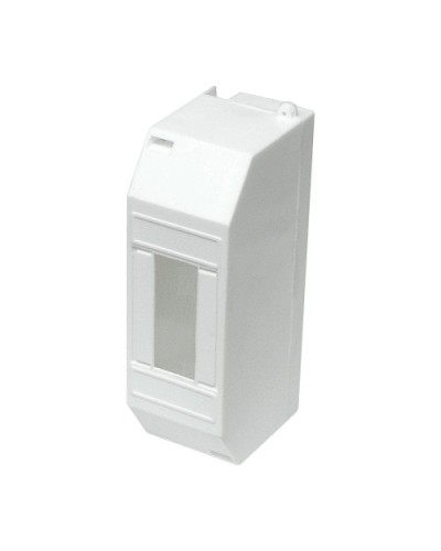 Щиток наружный для автоматических выключателей под 1-2 модуля (белый) Экопласт 44917 в Иваново Боксы для автоматов Pintop.ru