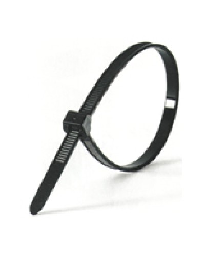 Хомут кабельный 4,8x300 мм, черный (100 шт/уп) Экопласт 45302BL в Иваново Стяжки-хомуты Pintop.ru