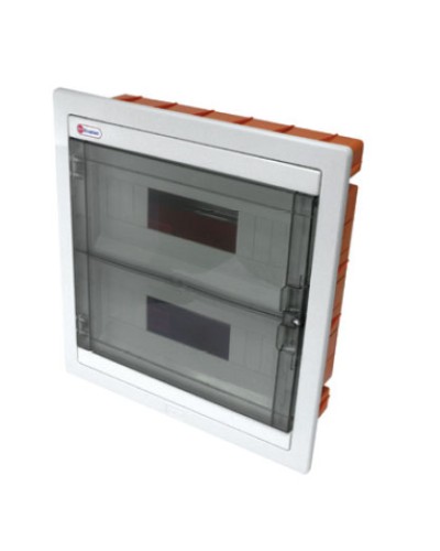 Щиток скрытой установки, 24 модулей, IP40 Экопласт 46024 в Иваново Боксы для автоматов Pintop.ru