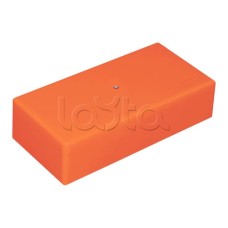 Коробка огн. с глад. стенками,без галогена, IP41, 8P, (1,5-4мм2) (оранж) ОКЛ Экопласт (46113HF)