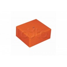 Коробка огн. с глад. стенками,без галогена, заземление, IP41, 9P, (1,5-6мм2) (оранж) ОКЛ Экопласт 46261PE-HF