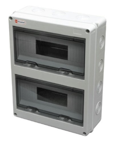 Шкаф настенный, 24 модулей, IP65 Экопласт 46424 в Иваново Боксы для автоматов Pintop.ru