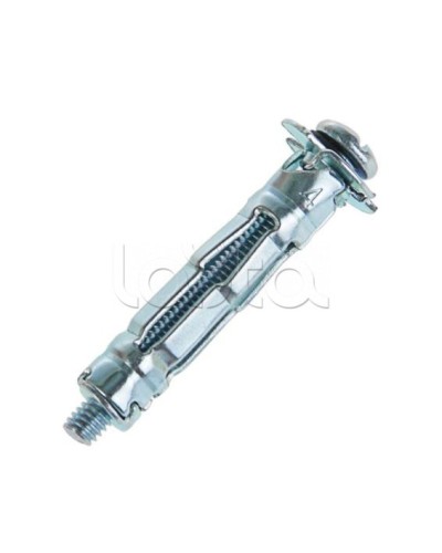 Дюбель металлический Молли с винтом 4x6x38 (250шт) Экопласт (47235) в Иваново Крепеж: Дюбели, шурупы, саморезы Pintop.ru