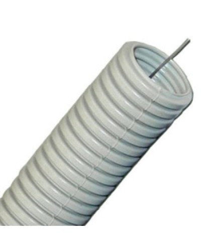 Труба гофрированная HFFRLS легкая диам 25 мм, с зондом, без галогена, низкое дымовыделение, трудногорючая Экопласт 60125HFFRLS в Иваново Труба (ОКЛ) Экопласт Pintop.ru