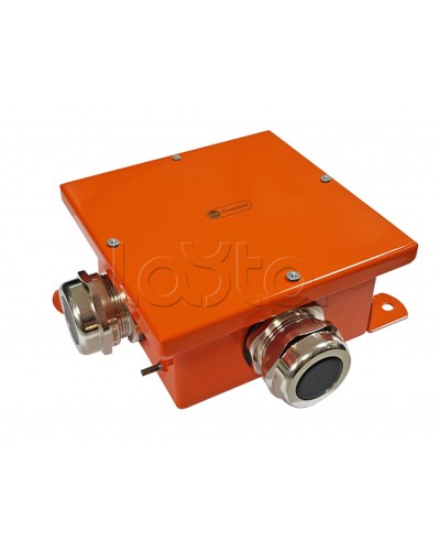 Экопласт SMB165 Коробка металл, огн. E-110,о/п 164х164х65, IP66, 4Р, (2,5-16 мм2), оранж. в Иваново Распределительные коробки Pintop.ru