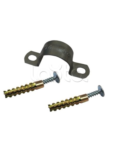 Дюбель-хомут клоп (двухлапковый) (25-26 мм) 100шт Гефест в Иваново Крепеж: Дюбели, шурупы, саморезы Pintop.ru