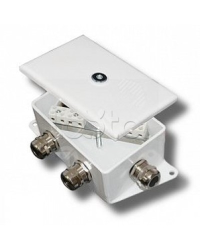 Коробка монтажная огнестойкая Гефест КМ-О (10к)-IP66-d, два ввода 120х80х68 в Иваново Распределительные коробки Pintop.ru