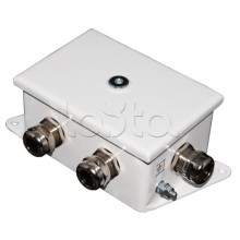 Коробка монтажная огнестойкая Гефест КМ-О (12к*6,0)-IP66-d, шесть вводов 120х80х68