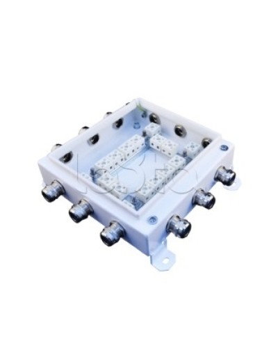 Коробка монтажная огнестойкая Гефест КМ-О (32к*10,0)-IP66 2020, 12 вводов в Иваново Распределительные коробки Pintop.ru