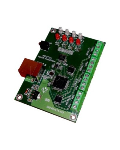 Конвертер USB/RS-422 ИНФОТЕХ AVT-USB/4RS422 в Иваново Дополнительное оборудование для ОПС Pintop.ru