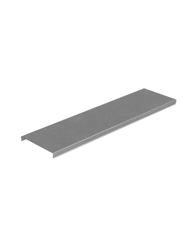 Крышка лотка 150х0,8 L3000 мм ПЛЮС INOX304 КМ-Профиль (KLplus150-0.8-3000 INOX304) в Иваново Аксессуары для лотков Pintop.ru