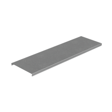 Крышка лотка 200х1,0 L2000 мм "ПЛЮС" INOX304 КМ-Профиль (KLplus200-1.0-2000 INOX304)