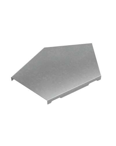 Крышка горизонтального угла 45 гр. 100 мм ПЛЮС HD85 КМ-профиль (KGLplus45-100 HD85) в Иваново Аксессуары для лотков Pintop.ru