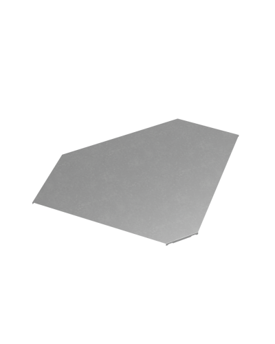 Крышка горизонтального угла 90 гр. 600 мм ПЛЮС КМ-Профиль (KGLplus90-600) в Иваново Аксессуары для лотков Pintop.ru