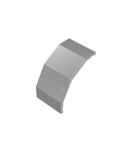 Крышка внешнего вертикального угла 90 гр. 150 мм ПЛЮС HD КМ-Профиль (KVLplus90-150 HD) в Иваново Аксессуары для лотков Pintop.ru