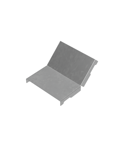 Крышка внутреннего вертикального угла 45 гр. 100 мм ПЛЮС INOX304 КМ-Профиль (KNLplus45-100 INOX304) в Иваново Аксессуары для лотков Pintop.ru