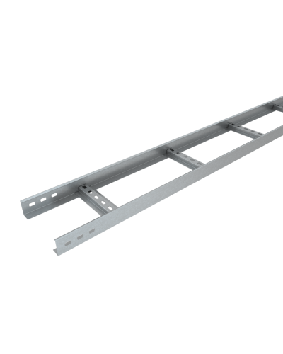 Лоток лестничный 50х100х1,2 L2000 мм HD85 КМ-профиль (LL50-100-1.2-2000 HD85) в Иваново Кабельные лотки Pintop.ru
