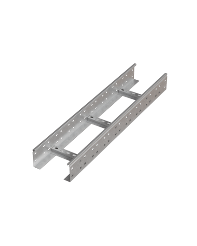 Лоток лестничный 100х500х1,2 L2500 мм INOX304 N КМ-Профиль (LL100-500-1.2-2500 INOX304 N) в Иваново Кабельные лотки Pintop.ru