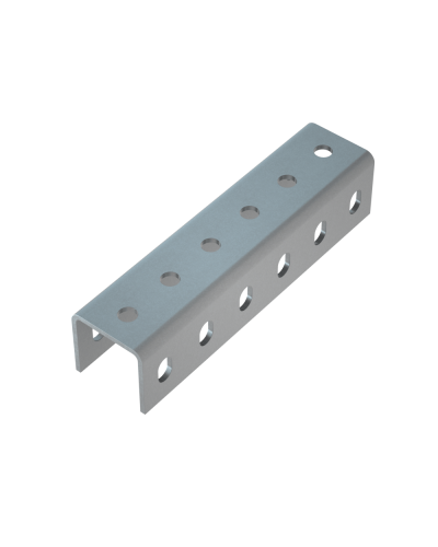 Соединитель усиленного швеллера 50х50х4,0 мм INOX304 КМ-Профиль (SLPU50-50 INOX304) в Иваново Аксессуары для лотков Pintop.ru