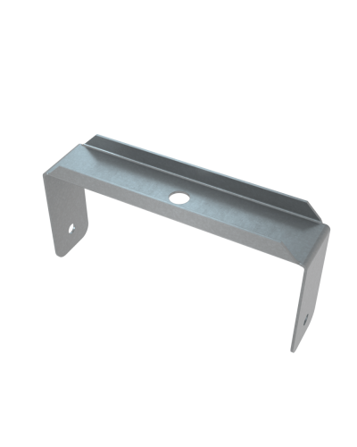 Скоба для подвеса на шпильке 150 мм INOX304 КМ-Профиль (SPS150 INOX304) в Иваново Держатели, клипсы, скобы Pintop.ru