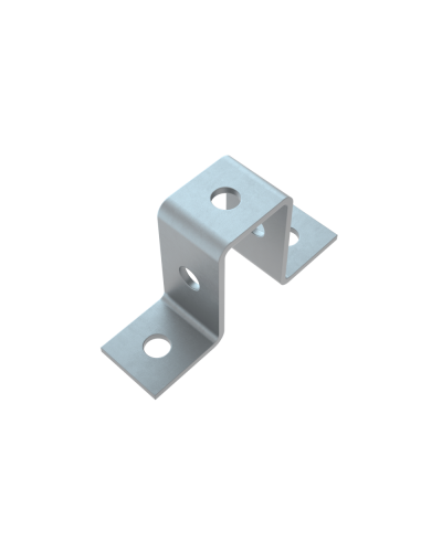 Прямоугольная скоба для страт-профиля 41х72 мм HD85 КМ-профиль (PS41-72 HD85) в Иваново Держатели, клипсы, скобы Pintop.ru