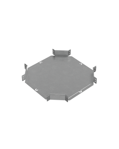 Х-разветвитель 80х400 мм ПЛЮС HD85 КМ-профиль (XDplus80-400 HD85) в Иваново Аксессуары для лотков Pintop.ru