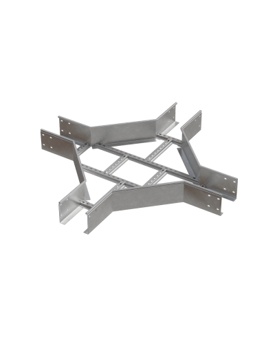 Х-разветвитель лестничный 150х400х1,2 мм N КМ-профиль (LXD150-400-1.2 N) в Иваново Аксессуары для лотков Pintop.ru