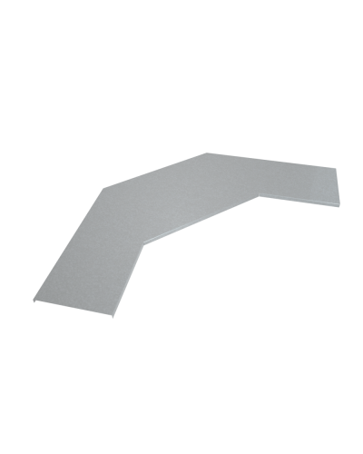 Крышка лестничного горизонтального угла 90 гр. 400 мм INOX304 КМ-Профиль (KLGL90-400 INOX304) в Иваново Аксессуары для лотков Pintop.ru