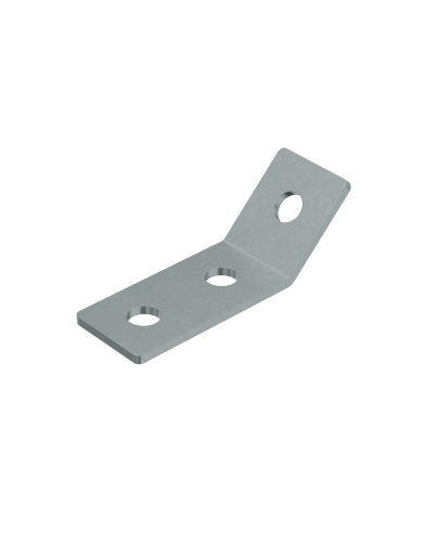 Уголок 45 гр. (3 отверстия) HD85 КМ-профиль (USG45-3 HD85) в Иваново Аксессуары для лотков Pintop.ru