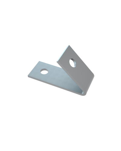 Уголок c острым углом 135 гр. с двумя отверстиями КМ-профиль (USG135-2) в Иваново Аксессуары для лотков Pintop.ru