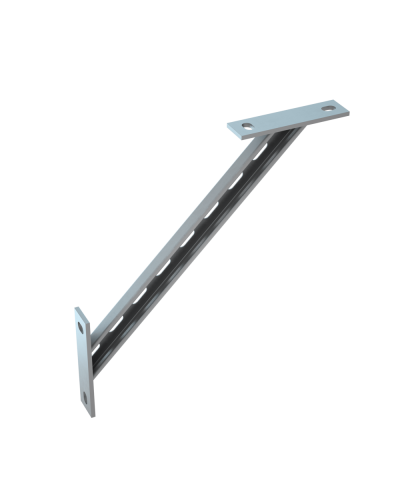 Укосина для консолей 400 мм HD85 КМ-профиль (UK400 HD85) в Иваново Аксессуары для лотков Pintop.ru