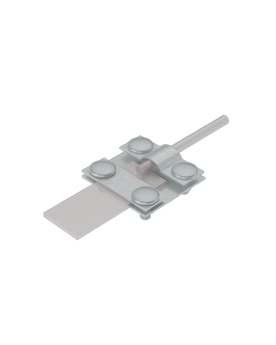 Контрольный соединитель полоса до 40 мм пруток Ø 5-10 мм INOX304 КМ-Профиль (KS-B40-D5-10 INOX304) в Иваново Монтажные материалы Pintop.ru