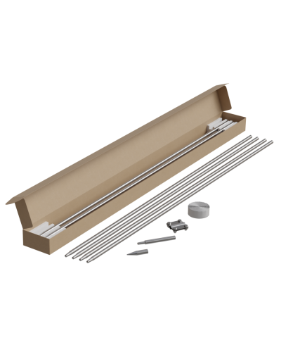 Комплект заземления из 6 стержней Ø 16 мм L=1,5 м TD КМ-Профиль (KTZ-D16-6 TD) в Иваново Монтажные материалы Pintop.ru