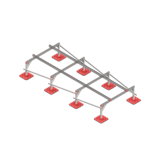 Опорная конструкция для установки оборудования TECHNORAPTOR FOOT 1500х3500 КМ-профиль (KM-TR-F-SSEI-1500-3500)