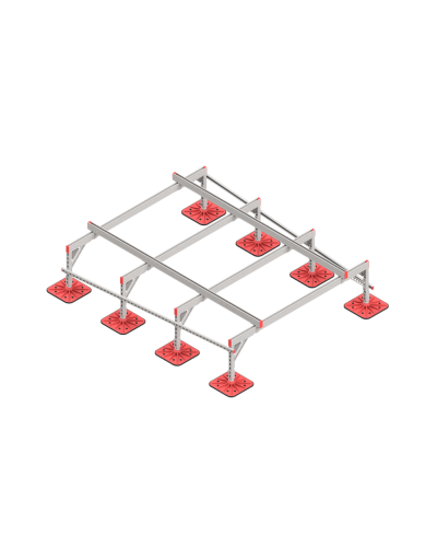 Опорная конструкция для установки оборудования TECHNORAPTOR FOOT 2000х2500 HD КМ-профиль (KM-TR-F-SSEI-2000-2500 HD) в Иваново Системы видеонаблюдения Pintop.ru