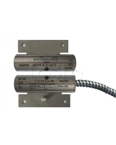 Извещатель охранный точечный магнитоконтактный взрывозащищённый Магнито-контакт Ех ИО102 N исп.251 (торцевой), с постоянно присоединенным кабелем в металлорукаве (штатно кабель 2х0,75 - 1м), 1Ex d IIC T6 Gb / РB Ex d I Mb АТФЕ.425119.171 в Иваново Изв