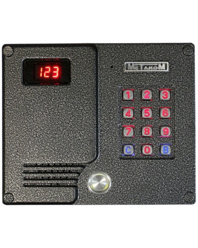 Блок вызова домофона Метаком MK2007-TM-EV в Иваново Блоки вызова многоабонентные Pintop.ru