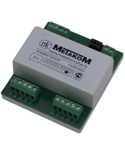 Коммутатор координатный Метаком СОМ-25UD в Иваново Блоки коммутации многоабонентные Pintop.ru