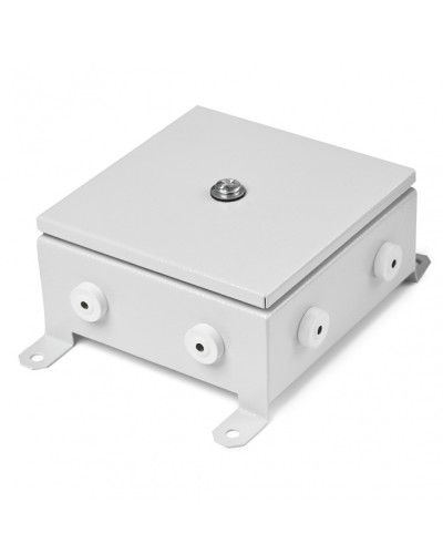 Коробка монтажная огнестойкая металлическая герметичная КМОМГ (12к х 2,5мм) 200х200х60 IP 54 (6 вводов) ПожТехКабель (076-404) в Иваново Распределительные коробки Pintop.ru