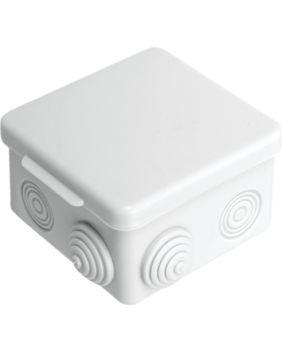 Коробка распаячная, для наружного монтажа 80x80x50 (100 шт/уп) ПожТехКабель 030-031 в Иваново Распределительные коробки Pintop.ru