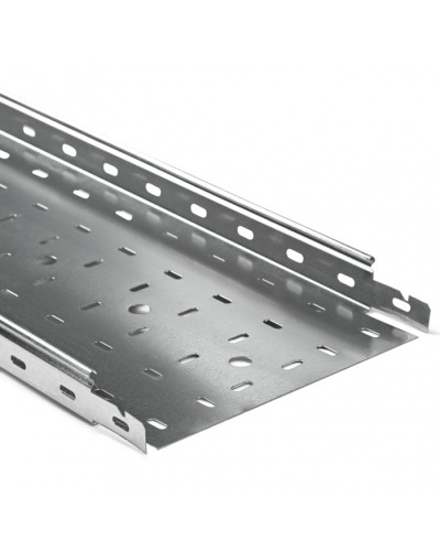 Лоток перфорированный PTK-Line ЛМПО 400x80 (0,7) 3м ПожТехКабель (535-025) в Иваново Кабельные лотки Pintop.ru