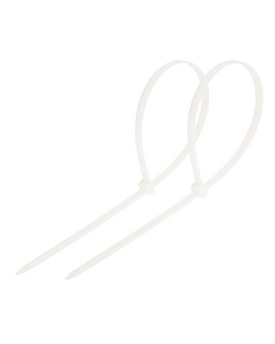 Стяжка нейлоновая неоткрывающаяся, безгалогенная (halogen free) 150x2.5мм, белая (100 шт) в Иваново Стяжки-хомуты Pintop.ru